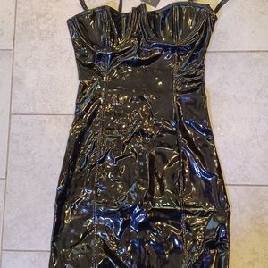 Frederick's of Hollywood PVC Electra dress small